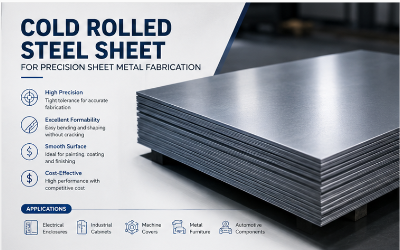 Cold Rolled Steel Sheet for Precision Sheet Metal Fabrication