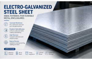 Electro-Galvanized Steel Sheet: Ideal Material for Durable Metal Enclosures