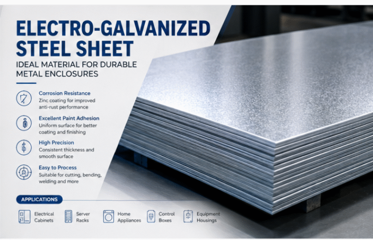 Electro-Galvanized Steel Sheet: Ideal Material for Durable Metal Enclosures