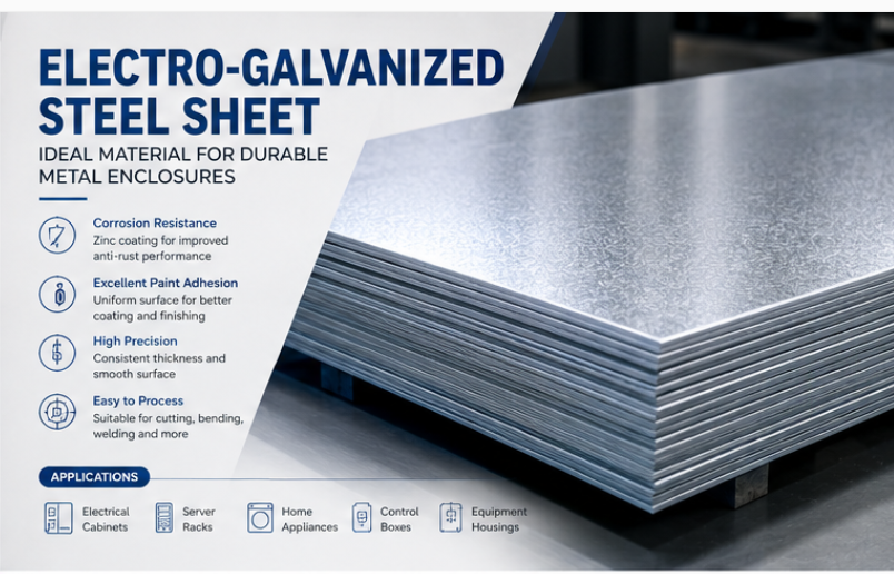 Electro-Galvanized Steel Sheet: Ideal Material for Durable Metal Enclosures