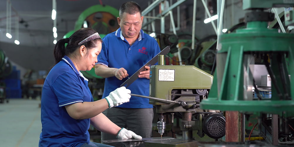 Quality control inspection with CMM machine