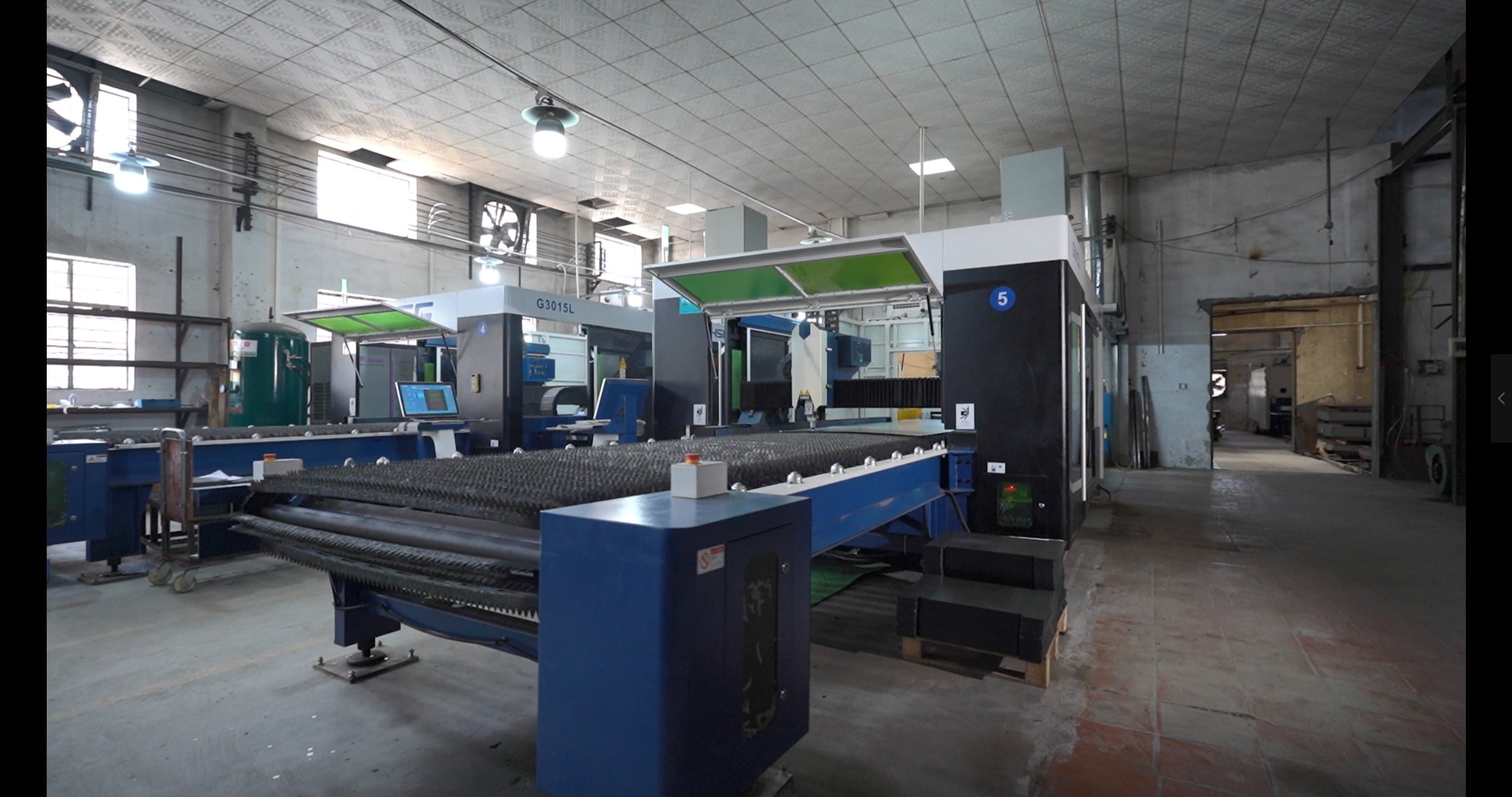 CNC laser cutting sheet metal