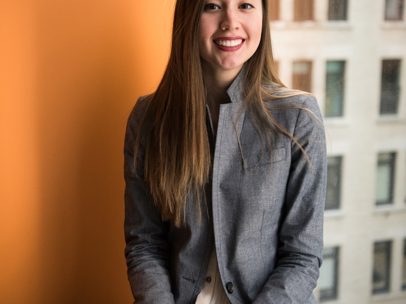 Business professional in formal attire